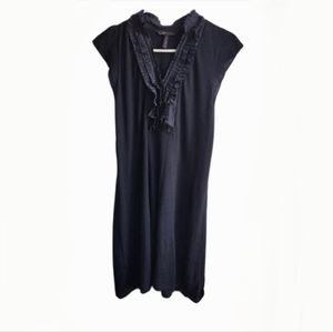 BCBGMAXAZRIA Silk Blend Black Dress Size Small